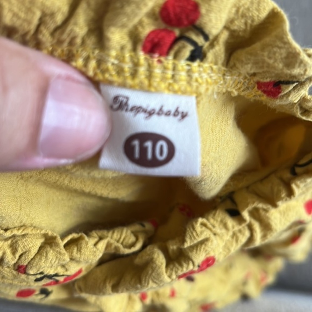 The pig baby cherry dress 4T - Picture 5 of 6